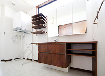 施工事例 洗面6